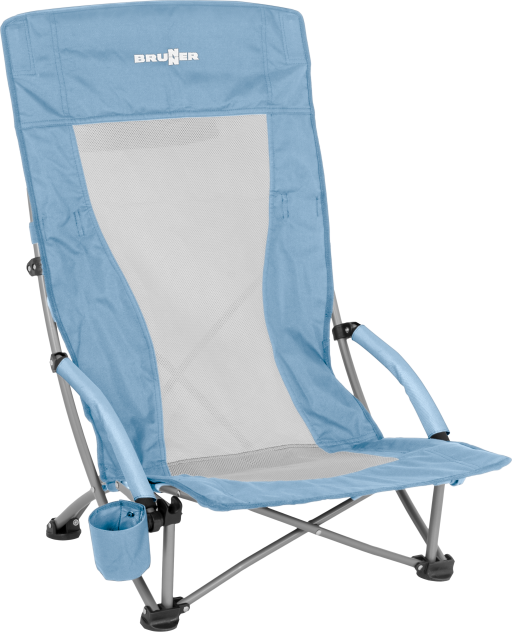 BRUNNER® Cuba Highback Strandstuhl Blau