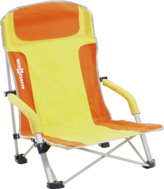 BRUNNER® Bula Strandstuhl Orange/Gelb