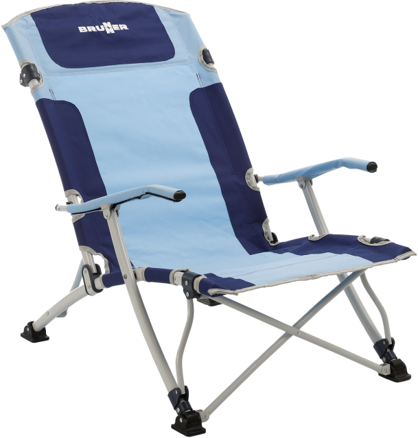 BRUNNER® Bula XL Strandstuhl Hellblau/Blau