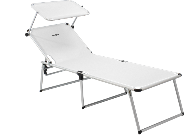 BRUNNER® Malibù High Sonnenliege Weiß
