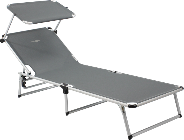 BRUNNER® Malibù Strandstuhl Grau