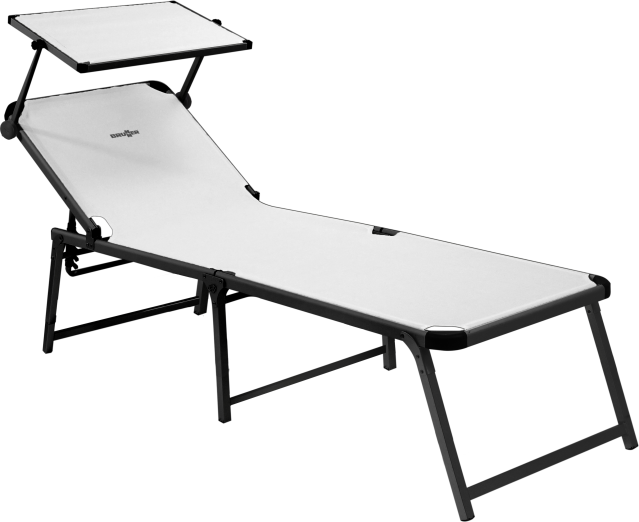 BRUNNER® Marbella High Sonnenliege Weiß