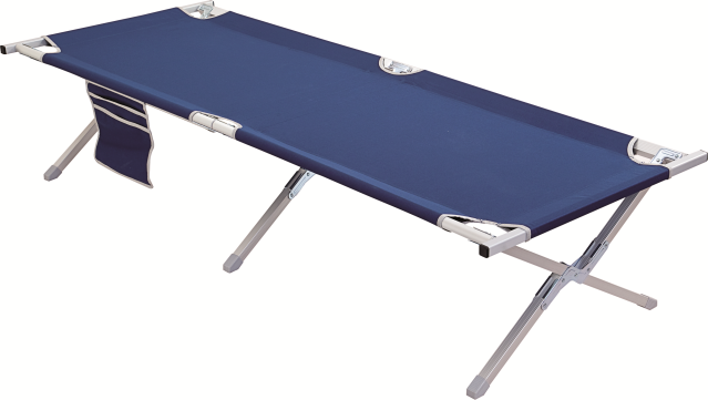 BRUNNER® Outdoor Cot Campingliege Blau