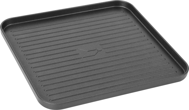 BRUNNER® Devil Plancha ribbed Grillplatte
