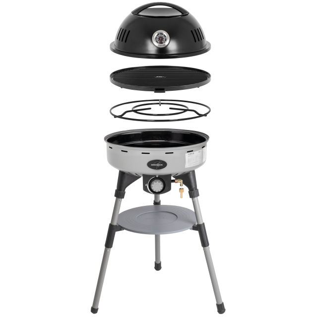 BRUNNER® Devil BBQruiser HT Roundgrid 50 Gasgrill