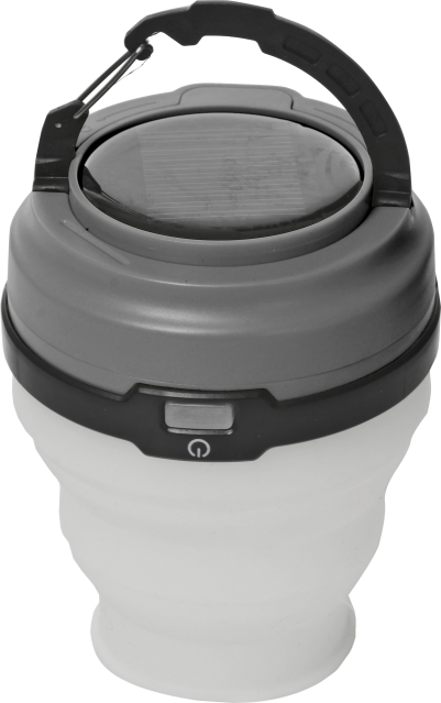 BRUNNER® Pollux Campingleuchte Schwarz/Weiß