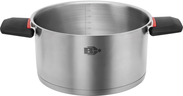 BRUNNER® Academy Compact Ø 22 cm Camping-Kochtopf Antihaft
