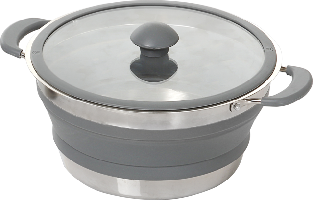 BRUNNER® Volcano Fold-Away Ø 20 cm Camping-Kochtopf Antihaft