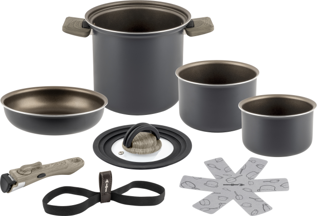 BRUNNER® Torralta Ø 18 cm Camping-Kochtopf Antihaft