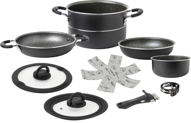 BRUNNER® Pirate NG Ø 22 cm Camping-Kochtopf Antihaft