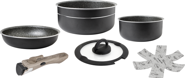 BRUNNER® Pirate Mini Ø 20 cm Camping-Kochtopf Antihaft