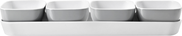 BRUNNER® Appetizer grey Dip-Set Grau