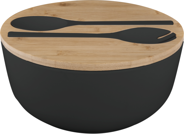 BRUNNER® Salad Bowl Greenkick Salatschüssel Schwarz