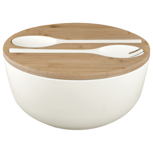 BRUNNER® Salad Bowl Greenkick Salatschüssel Weiß