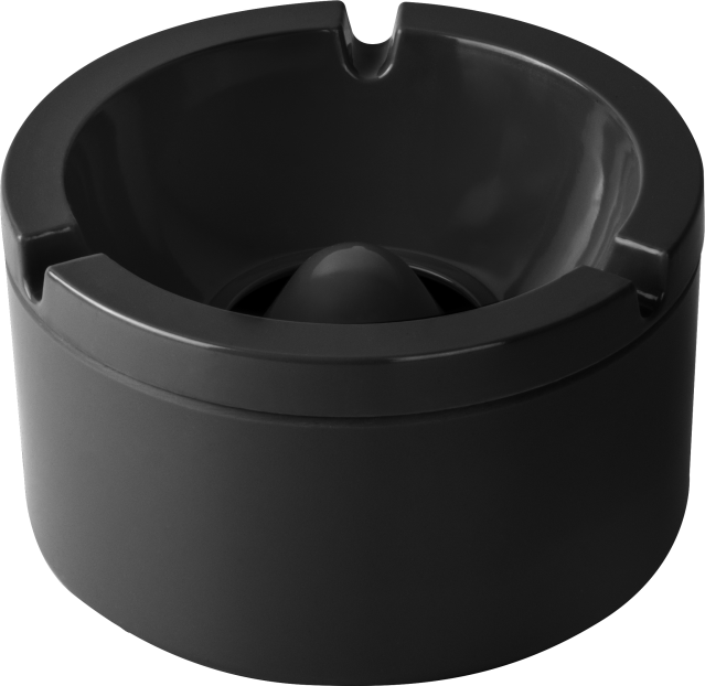 BRUNNER® Ashpot Aschenbecher Schwarz
