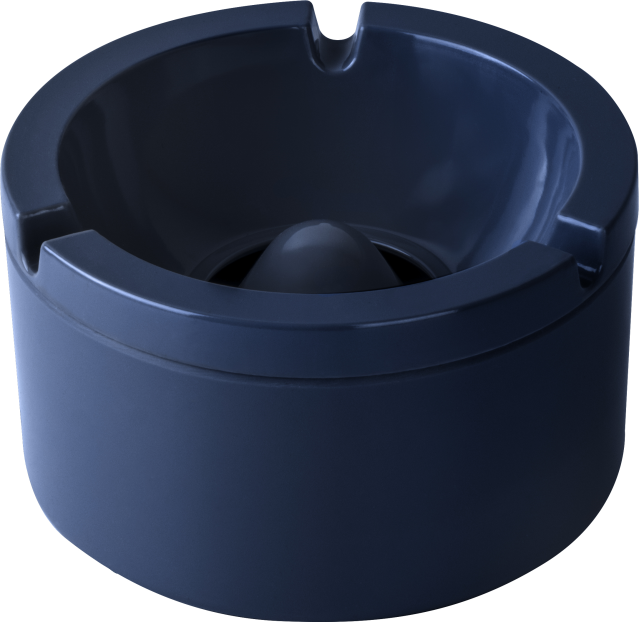 BRUNNER® Ashpot Aschenbecher Blau
