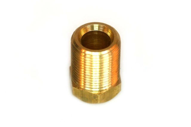 Screw-in connector (brass) M14x1 D. 8 mm L. 20 mm