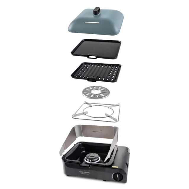 CADAC Van Cook PRO FFD Deluxe, barbecue de table à gaz