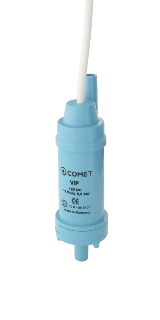 COMET Verstärkerpumpe VIP-INLINE 12 V 1,0 m Kabel ohne Halter
