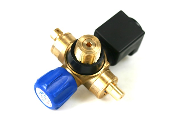 Tomasetto CNG valve mod. VM05 2D (separeted safety devices) with exc. flow M12x1 DIN