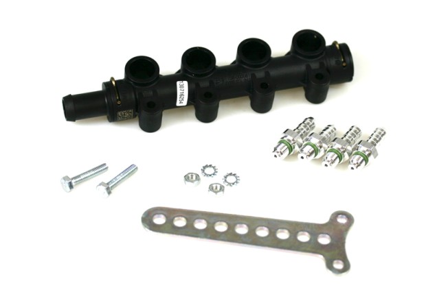 LOVATO EP 4 injector rail with mounting set and nozzles
