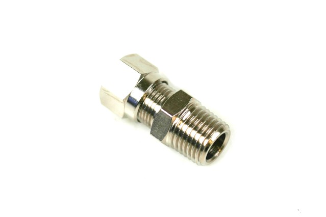 Connector 1/4 x 8 mm tube fitting