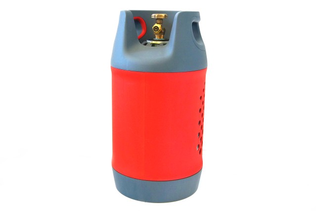 CAMPKO botella de GLP, cilindro de composite recargable 12,7-24,5 L con válvula OPD del 80%