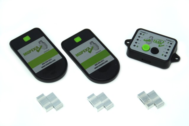 Sensore di livello gas Bluetooth (kit per due bombole) incl. monitor