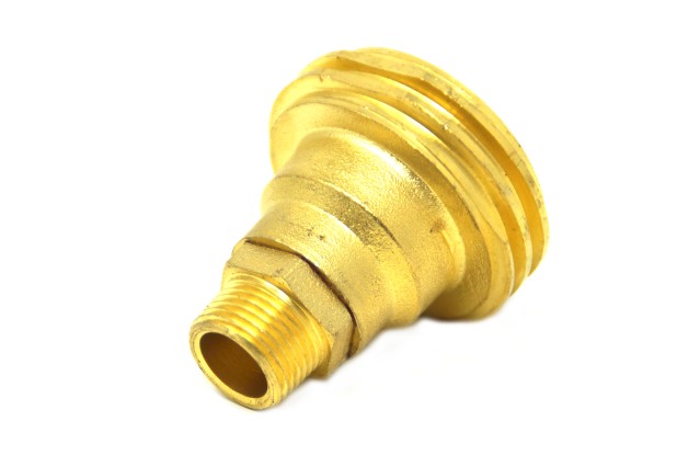 ACME LPG adapter with 3/8 connection for filling valve at a 4-hole fuel gas tank
