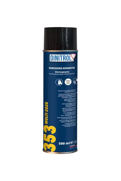 DINITROL 353 Spray di manutenzione Bomboletta spray da 500 ml, trasparente giallastro