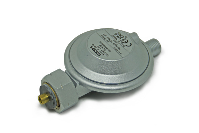 GOK gas regulator EN61 1kg/h 29mbar comb. shell-WS x G1/4LH
