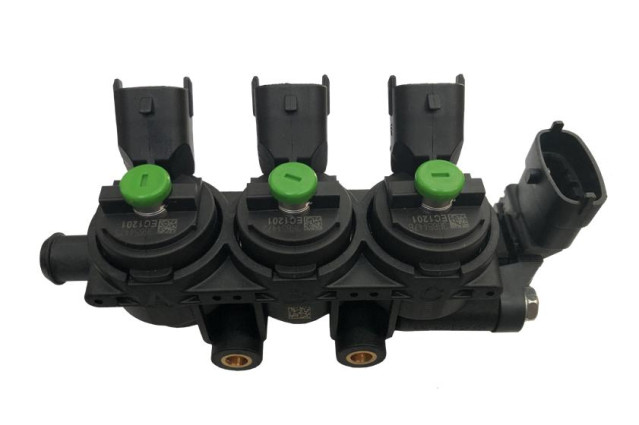 Landi Renzo GIRS12 OEM 3-cylinder injector rail (Renault, Dacia 0.9ccm)