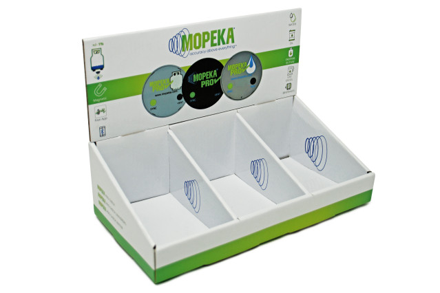 Mopeka Thekendisplay 30 (255x130x180 mm), unbestück