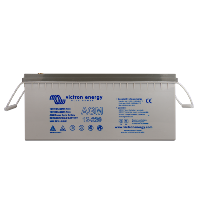 Victron Energy AGM Super Cycle 12V 230 Ah, Akku Batterie
