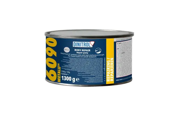 DINITROL 6090 Spachtel 1,3kg Dose, dunkelgrau