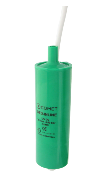 COMET GEO-INLINE 12 V pompa esterna 1,0 m di cavo