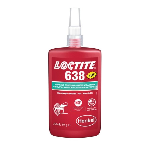 LOCTITE® 638 - 250 ml Fügeklebstoff hochfest