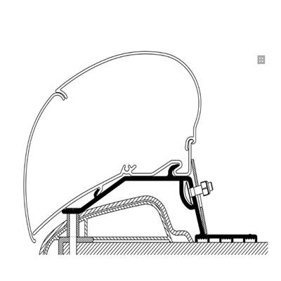 Thule Adapterdach Hobby Premium/Ontour