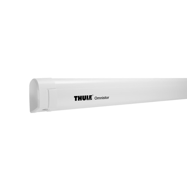 Thule Omnistor 5200 1.92x1.40m Wandmarkise Weiß mit Tuchoberfläche Saphirblau