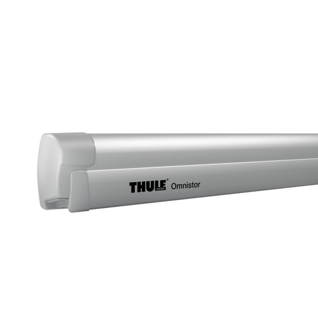 Thule Omnistor 8000 4.00x2.75m Wandmarkise Motorisiert 230V Eloxiert mit Stoff Finish Sapphire Blau