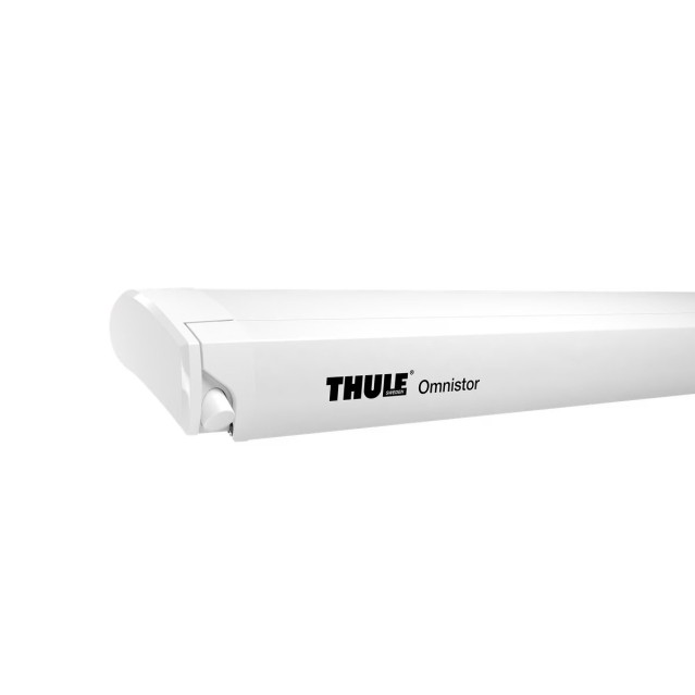 Thule Omnistor 9200 Tenda da sole per tetti 4,00x3,00m motorizzata 230V Bianco con tessuto Grigio Mistico