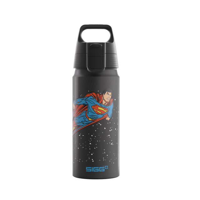 SIGG Botella de agua WMB ONE Superman Black 0.6 L