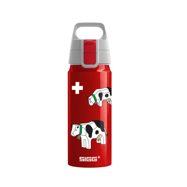 SIGG Kinder Trinkflasche WMB ONE Kids Animals Swiss Cows 0.6 L