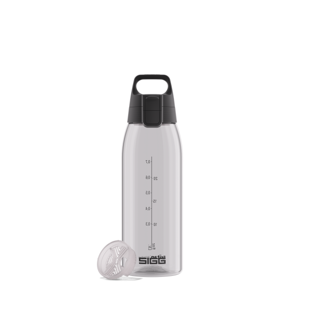 SIGG Botella de agua Total Color ONE Transparent 1.0 L