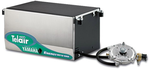 Telair Energy Générateur de gaz GPL 8012 - 12V 70A Panneau de contrôle du démarrage automatique (ASP)