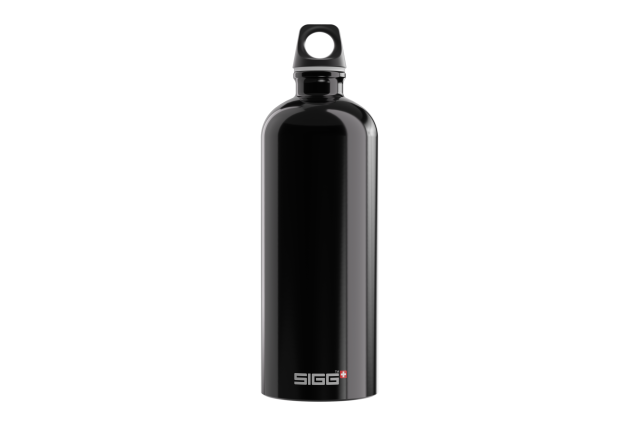 SIGG Trinkflasche Traveller Black 1.0 L