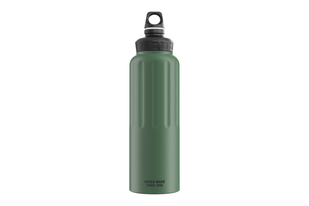 SIGG bottiglia dacqua WMB Traveller Leaf Green Touch 1.5 L