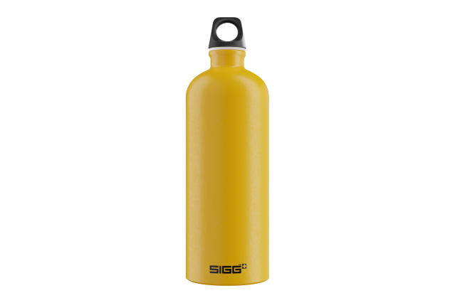 SIGG water bottle Traveller Mustard Touch 1.0 L