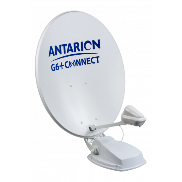 Antarion automatic satellite system, satellite dish G6+ Connect 85cm Skew