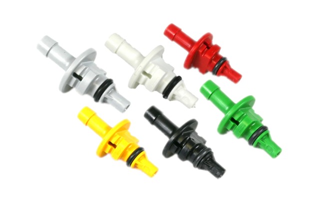 Injector nozzles for EVO injector
